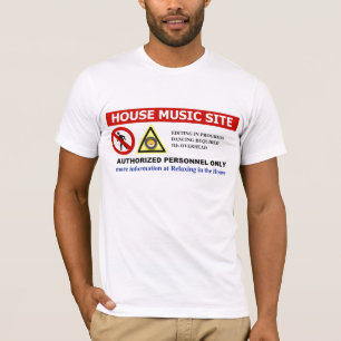 T-SHIRT SITE 3 DE MUSIQUE DE MAISON