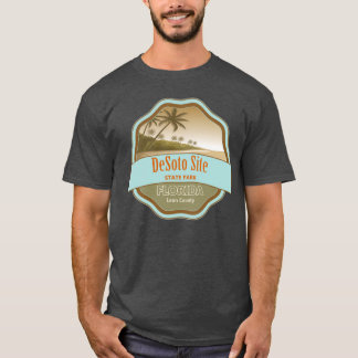 T-shirt Site DeSoto Parc d'État historique Leon County Flo