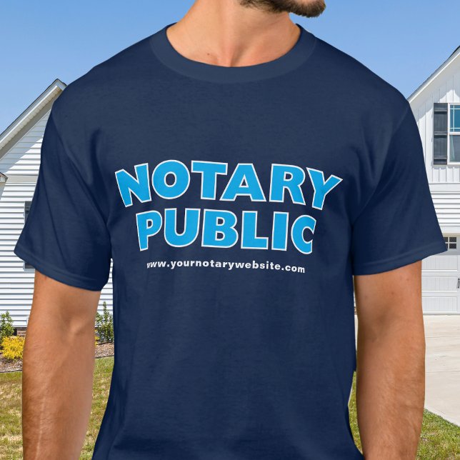 T-shirt Site Web de l'Agent de Signature de Prêt Notaire P (Créateur téléchargé)