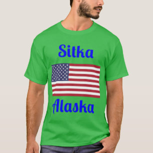 T-shirt Sitka Alaska Imprimés de Style1