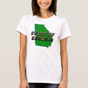 T-shirt Situation de la Géorgie Plan Plan Plan Plan Plan e