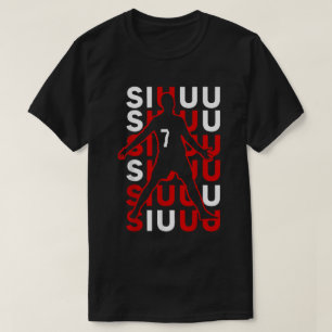 T-shirt Siuu Soccer Design Amusant Fan Art