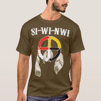 T-shirt SIWINWI Shawnee Tribe Amérindiens Medi