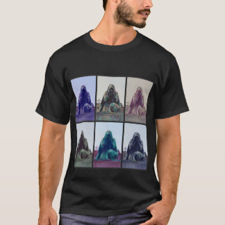 T-shirt Six femmes en larmes noires