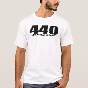 T-shirt six monstres mopar du paquet 440