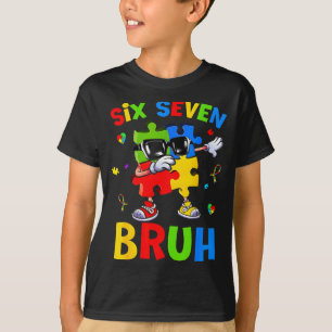 T-shirt Six sept bruh casse-tête de sensibilisation à l'au
