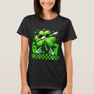 T-shirt Six sept disco shamrock jour de la Saint-Patrick 6
