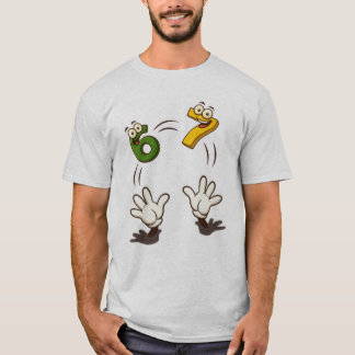 T-shirt Six Seven