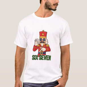 T-shirt Six Seven Bonhomme de Noël Noël Casse-Noisette 6 7
