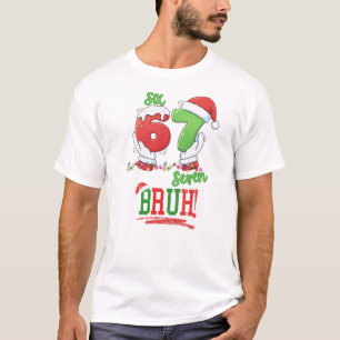T-shirt Six Seven Funny Christmas Teen Meme