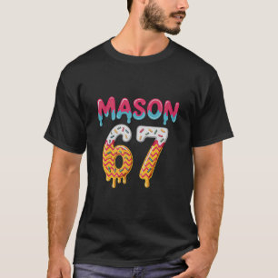 T-shirt Six Seven Ice Cream Drip 67 Mason Mème