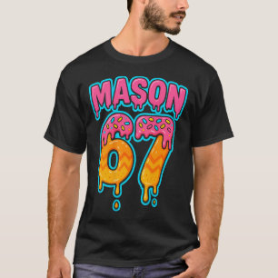 T-shirt Six Seven Meme Mason 67 Crème Glacée Drip Drôle (s