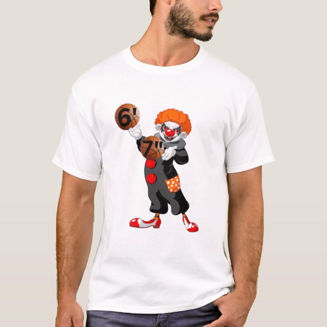 T-shirt Six Seven | Six-Seven | 6' 7" | Clown (Devant)