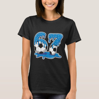 T-shirt Six Seven Soccer Ice Cream Drip Funny Design