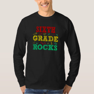 T-shirt Sixième année, c'est super, mignon, 6e année, reto