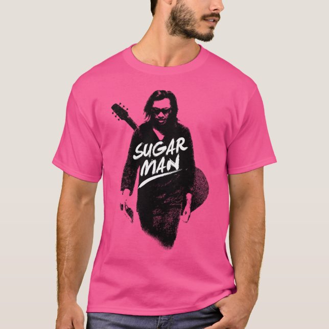 T-shirt Sixto Rodriguez - Homme au sucre (Devant)