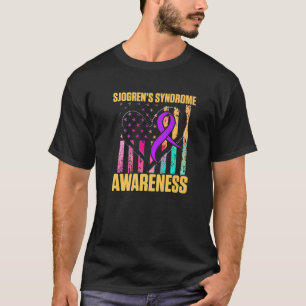 T-shirt Sjogren's Syndrome Survivor Learn Warrior