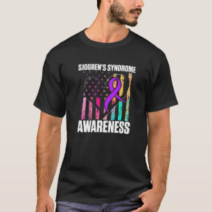 T-shirt Sjogren's Syndrome Survivor Learn Warrior 1