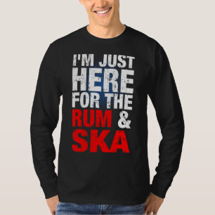 T-shirt Ska Et Rum Music Est Life Ska Reggae Punk Sco