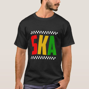 T-shirt Ska Music Est Life Ska Reggae Punk Sco