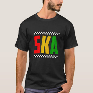T-shirt Ska Music Est Life Ska Reggae Punk Sco