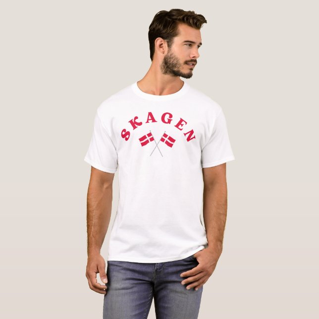 T-shirt SKAGEN Danemark (Devant entier)