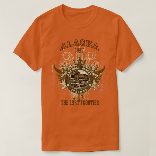 T-shirt Skagway Alaska 1897  (Design devant)