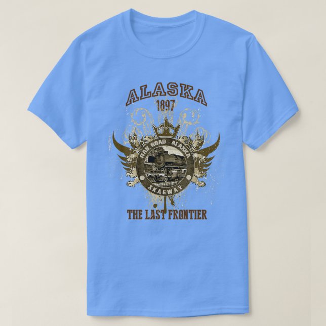 T-shirt Skagway Alaska 1897 (Design devant)