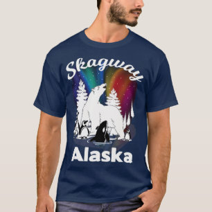 T-shirt Skagway Alaska Aurora Borealis