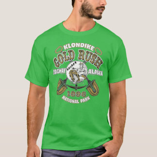 T-shirt Skagway Alaska Klondike Gold Rush Souvenir