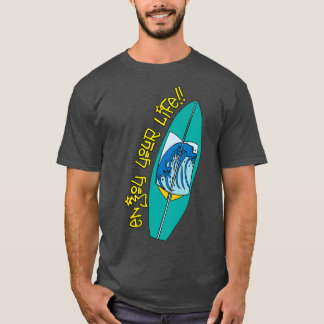 T-shirt Skate And Surf On The StreetBoardBodyboardingSurfe