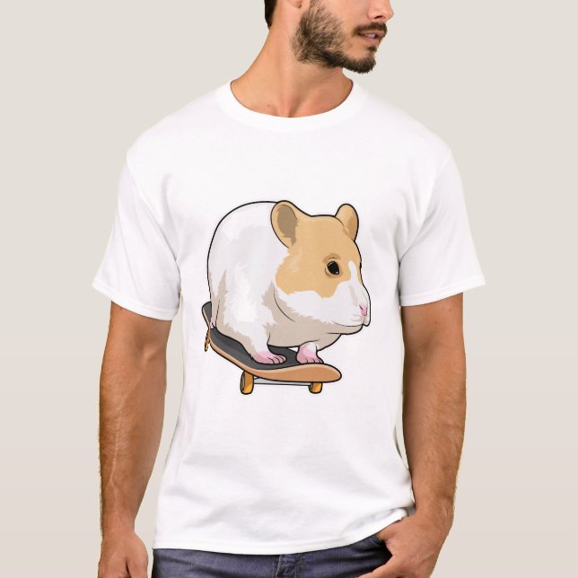T-shirt Skate de Hamster (Devant)