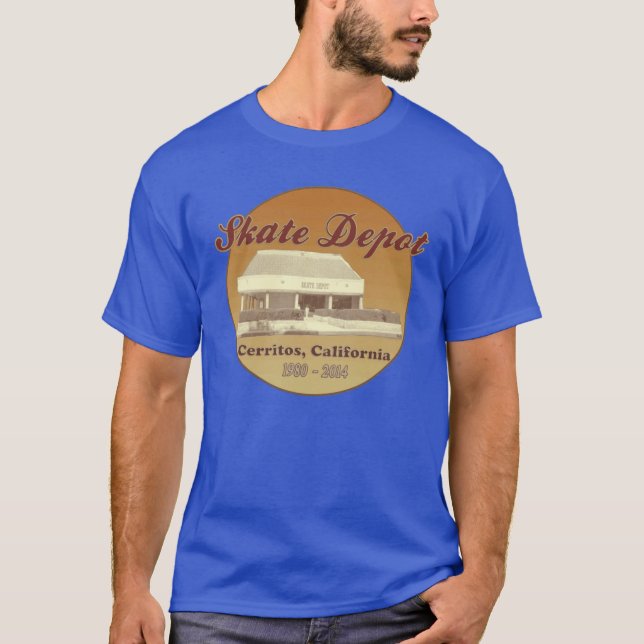 T-shirt Skate Depot Roller Rink (Devant)