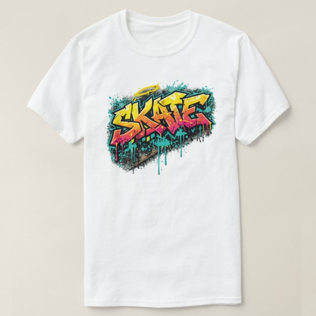 T-shirt Skate Graffiti Explosion (Design devant)
