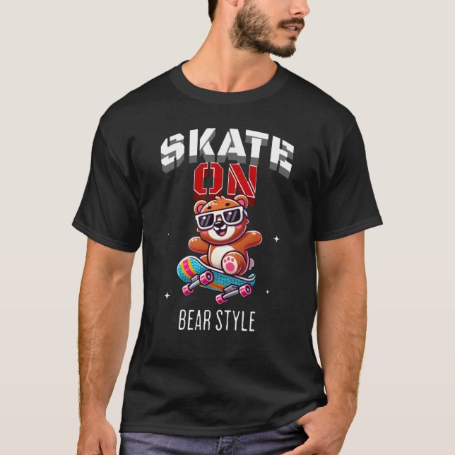 T-SHIRT SKATE ON (Devant)