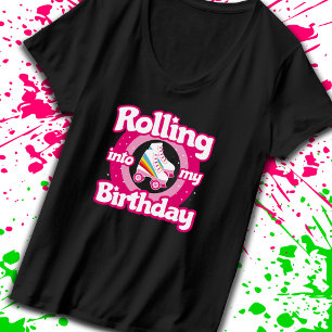 T-shirt Skate Party - Roller Roller Roller Patinage Annive