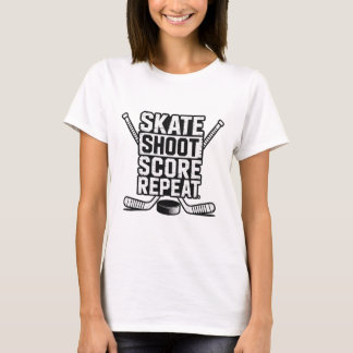 T-shirt Skate Shoot Score Repeat _4
