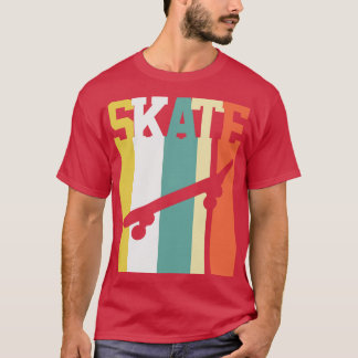 T-shirt Skate Skate Skateboard Rétro