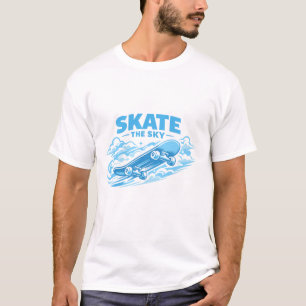T-shirt Skate The Sky – Blue Drift