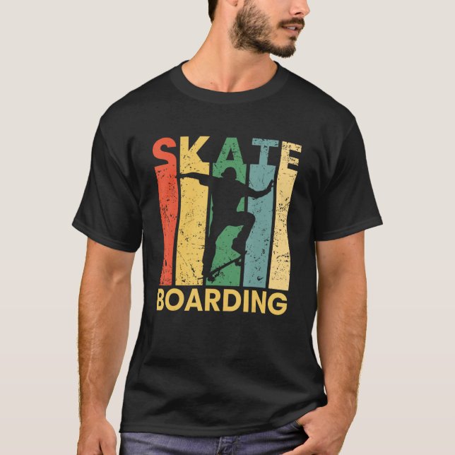 T-shirt Skateboard I Skate Boarding I Patinage Patinage Pa (Devant)