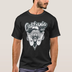 T-shirt Skateboard Père Noël Cruz California Palm Tree Str