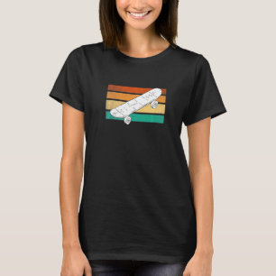 T-shirt Skateboard Pour Femmes Hommes Retro Vintage Graphi