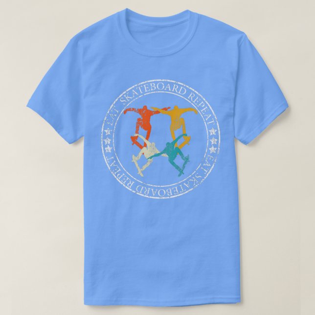 T-shirt skateboard Retro Vintage Venin (Design devant)