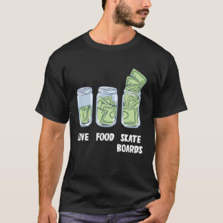 T-shirt Skateboards Money Bank