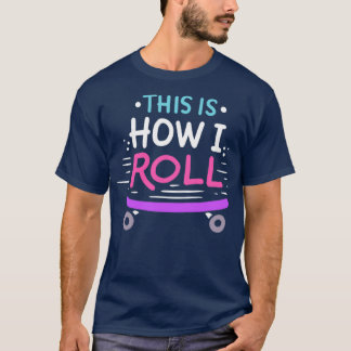 T-shirt Skater Girl Skateboard Longboard Skateboard Gif
