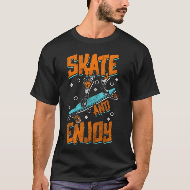 T-shirt Skater Sport Etreme friends friend (Devant)