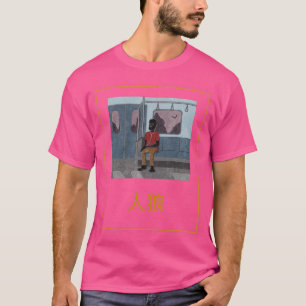 T-shirt Skater Werewolf Japonais