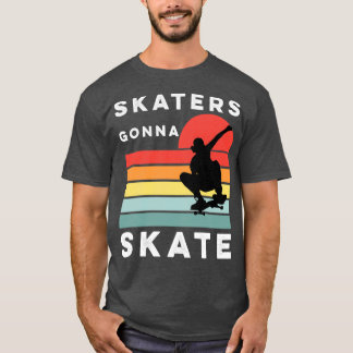 T-shirt Skaters va skate skate skateboard