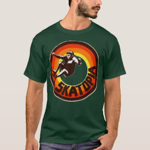 T-shirt Skatopia retro skate design