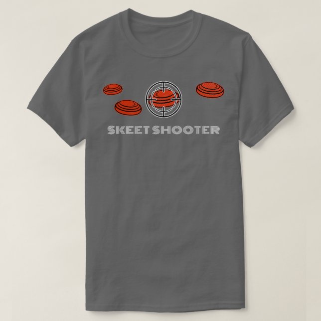 T-shirt Skeetshooter Clay Pigeon Trap Shooting Design (Design devant)